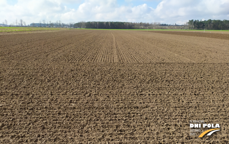 Pole przygotowane do sadzenia ziemniaków - Krajowe Dni Pola 2023 Sielinko