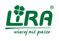 Logo sponsora Wytwórnia Pasz Lira - Krajowe Dni Pola 2023 Sielinko